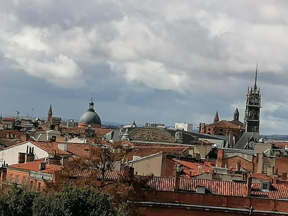 Le Panoramic Leilighet Toulouse Eksteriør bilde